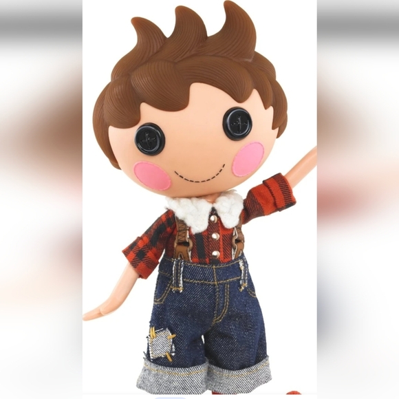 Retired Lalaloopsy Doll Boy Forest Evergreen lumberjack 2011 - Picture 2 of 9